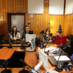 Gośćmi Radia Kielce są prof. Marzena Iwanicka, Alicja, Agata, Asia, Paulina i Mikołaj oraz Świętokrzyski Kurator Oświaty Małgorzata Muzoł. / Wojciech Habdas / Radio Kielce