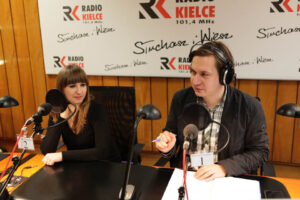 Gośćmi Radia Kielce są prof. Marzena Iwanicka, Alicja, Agata, Asia, Paulina i Mikołaj / Wojciech Habdas / Radio Kielce