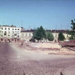 Krakowska Rogatka około 1970 roku