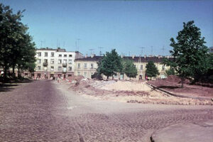 Krakowska Rogatka około 1970 roku