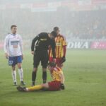 Fragment meczu Korona Kielce - Podbeskidzie Bielsko-Biała / Kamil Król / Radio Kielce