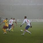 Fragment meczu Korona Kielce - Podbeskidzie Bielsko-Biała / Kamil Król / Radio Kielce