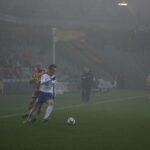 Fragment meczu Korona Kielce - Podbeskidzie Bielsko-Biała / Kamil Król / Radio Kielce