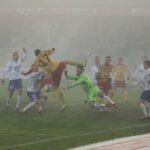 Fragment meczu Korona Kielce - Podbeskidzie Bielsko-Biała / Kamil Król / Radio Kielce