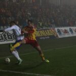 Fragment meczu Korona Kielce - Podbeskidzie Bielsko-Biała / Kamil Król / Radio Kielce