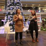 Występ Ani i Darii z Domu Kultury w Końskich / Kamil Król / Radio Kielce