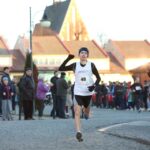 Drugi na mecie biegu głównego Artur Kozłowski z klubu Asklepios Potraf Team / Kamil Król / Radio Kielce