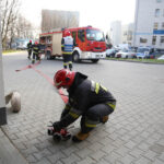 4.12.2013 Ćwiczenia Straży Pożarnej na SORze w Szpitalu Wojewódzkim / Wojciech Habdas / Radio Kielce