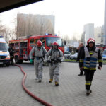 4.12.2013 Ćwiczenia Straży Pożarnej na SORze w Szpitalu Wojewódzkim / Wojciech Habdas / Radio Kielce