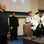Uroczyste nadanie tytułu doktora honoris causa Politechniki Świętokrzyskiej prof. dr hab. inż. Antoniemu J. Tajdusiowi, dr h.c. / Wojciech Habdas / Radio Kielce