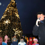 Świąteczne Kielce. 6 grudnia Prezydent Kielc uruchomił iluminację choinki. / Wojciech Habdas / Radio Kielce