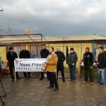 Kongres Nowej Prawicy agitował na na kieleckim Placu Targowym. / Paweł Klepka / Radio Kielce