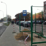 Ostrowiec Świętokrzyski. Feralna wiata przy Al. JP2 / Teresa Czajkowska / Radio Kielce