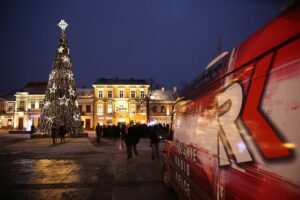 Choinka na Kieleckim Rynku / Wojciech Habdas / Radio Kielce