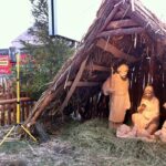 Wigilia i szopka na jędrzejowskim Rynku / Ewa Pociejowska / Radio Kielce