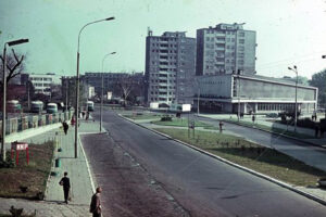 ulica Czarnowska około roku 1970 / St. Wilczyński