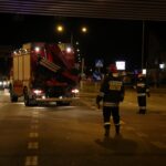 Autobus MPK staranował kilka samochodów w centrum Kielc. / Piotr Michalski / Radio Kielce