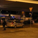 Autobus MPK staranował kilka samochodów w centrum Kielc. / Piotr Michalski / Radio Kielce