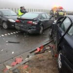 Karambol na drodze krajowej nr 7 / Piotr Michalski / Radio Kielce