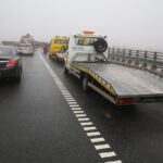 Karambol na drodze krajowej nr 7 / Piotr Michalski / Radio Kielce