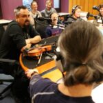 DDD o skrzypcach niekoniecznie w filharmonii. / Piotr Michalski / Radio Kielce