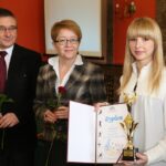Siedmiu Wspaniałych 2013 - Oliwia Czupryńska wraz z opiekunami / Stanisław Blinstrub / Radio Kielce