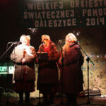 12.1.2014 Daleszyce. Na rynku w ramach WOŚP wystąpiły liczne zespoły ludowe. / Wojciech Habdas / Radio Kielce