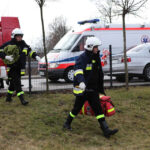 12.1.2014 Pacanów. WOŚP. Bajkowa Orkiestra Europejskie Centrum Bajki.  Pokazy Straży Pożarnej, Policji, Ratownictwa Medycznego / Wojciech Habdas / Radio Kielce