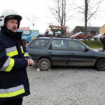 12.1.2014 Pacanów. WOŚP. Bajkowa Orkiestra Europejskie Centrum Bajki.  Pokazy Straży Pożarnej, Policji, Ratownictwa Medycznego / Wojciech Habdas / Radio Kielce