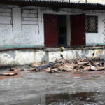 Pożar w budynku Kielczanki przy ulicy Górnej / Wojciech Habdas / Radio Kielce