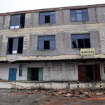 Pożar w budynku Kielczanki przy ulicy Górnej / Wojciech Habdas / Radio Kielce