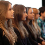 W DŚT odbył się finał akcji Choinka pod choinkę 2013. Natalia Ziółkowska - jedna ze stypendystek. / Wojciech Habdas / Radio Kielce