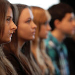 W DŚT odbył się finał akcji Choinka pod choinkę 2013. Karolina Sala - jedna ze stypendystek. / Wojciech Habdas / Radio Kielce