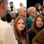 W DŚT odbył się finał akcji Choinka pod choinkę 2013. Natalia Ziółkowska - jedna ze stypendystek. / Wojciech Habdas / Radio Kielce