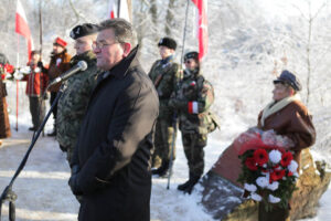 Wyjątkowe obchody 151. rocznicy wybuchu Powstania Styczniowego odbyły się dziś w Suchedniowie. / Wojciech Habdas / Radio Kielce