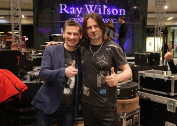 Koncert Raya Wilsona, Ray z Pawłem Solarzem, gospodarzem Made in Kielce / Wojciech Habdas / Radio Kielce