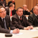 Obrady Sejmiku Województwa. Nowo wybrany zastępca przewodniczącego sejmiku województwa - Józef Grabowski (w środku) / Wojciech Habdas / Radio Kielce