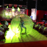 62. Plebiscyt Świętokrzyskie Gwiazdy Sportu 2013, rozpoczął występ taneczny. / Wojciech Habdas / Radio Kielce