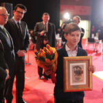 62. Plebiscyt Świętokrzyskie Gwiazdy Sportu 2013. Talenty - Michał Mydlarz. / Wojciech Habdas / Radio Kielce