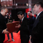 62. Plebiscyt Świętokrzyskie Gwiazdy Sportu 2013. Trzech najpopularniejszych trenerów - miejsce drugie - Dariusz Daszkiewicz - Effector Kielce. / Wojciech Habdas / Radio Kielce