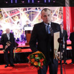62. Plebiscyt Świętokrzyskie Gwiazdy Sportu 2013. Trzech najpopularniejszych trenerów - miejsce drugie - Dariusz Daszkiewicz - Effector Kielce. / Wojciech Habdas / Radio Kielce