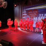 12.1.2014 Pacanów. WOŚP. Bajkowa Orkiestra Europejskie Centrum Bajki. / Wojciech Habdas / Radio Kielce