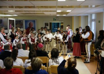 Koncert góralskiego zespołu "Majeranki" z Chabówki koło Rabki / Stanisław Blinstrub / Radio Kielce