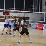 Fragment meczu VI rundy Pucharu Polski Lotos Trefl Gdańsk - Effector Kielce / Kamil Król / Radio Kielce