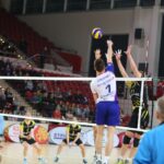 Fragment meczu VI rundy Pucharu Polski Lotos Trefl Gdańsk - Effector Kielce / Kamil Król / Radio Kielce