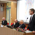 Jubileusz 40-lecia pracy naukowej prof. zw. dr hab. Ryszarda Michała Czarnego. Jacek Semaniak, rektor Uniwersytetu Jana Kochanowskiego / Wojciech Habdas / Radio Kielce