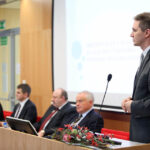 Jubileusz 40-lecia pracy naukowej prof. zw. dr hab. Ryszarda Michała Czarnego. Adam Jarubas, marszałek województwa świętokrzyskiego. / Wojciech Habdas / Radio Kielce