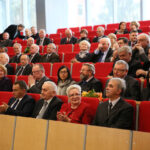 Jubileusz 40-lecia pracy naukowej prof. zw. dr hab. Ryszarda Michała Czarnego. Alicja Adamczak, wieloletnia prezes Urzędu Patentowego Rzeczypospolitej Polskiej. / Wojciech Habdas / Radio Kielce