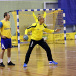 Pierwsze treningi z drużyną przeprowadził dzisiaj w Hali Legionów nowy trener Vive Targów Kielce Tałant Dujszebajew. / Wojciech Habdas / Radio Kielce