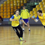 Pierwsze treningi z drużyną przeprowadził dzisiaj w Hali Legionów nowy trener Vive Targów Kielce Tałant Dujszebajew. / Wojciech Habdas / Radio Kielce